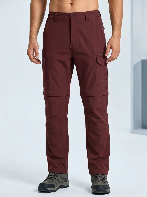 Men's Alpine Performance Waterproof Zip-Off Tactical Cargo Pants