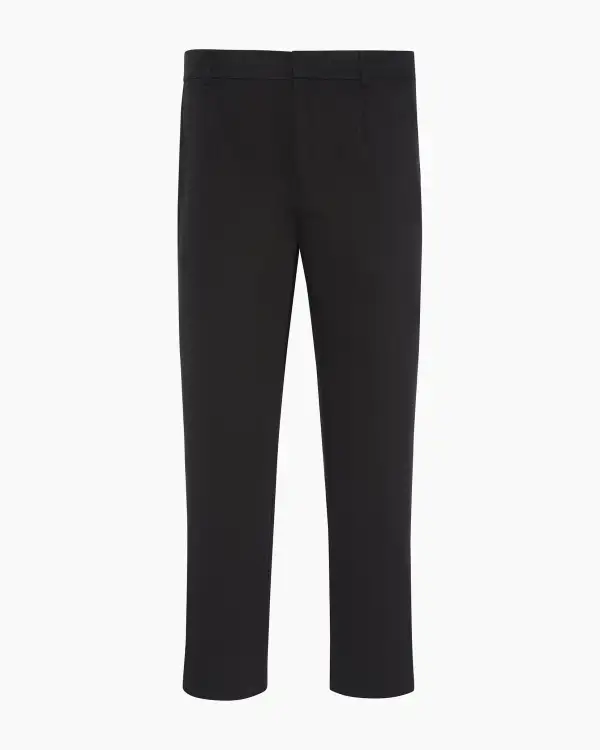 Lyocell Pleated Tailored Trousers