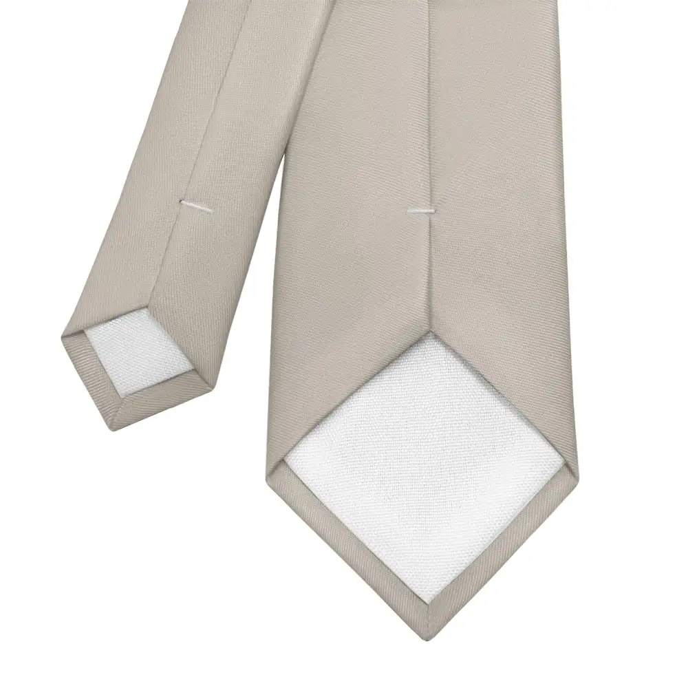 Artful Solid Composition Necktie