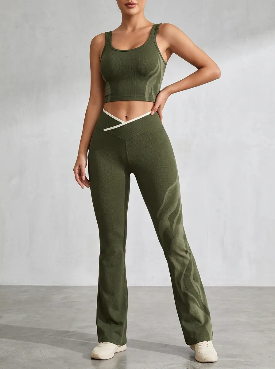 Abstract Textured Flare Active Set
