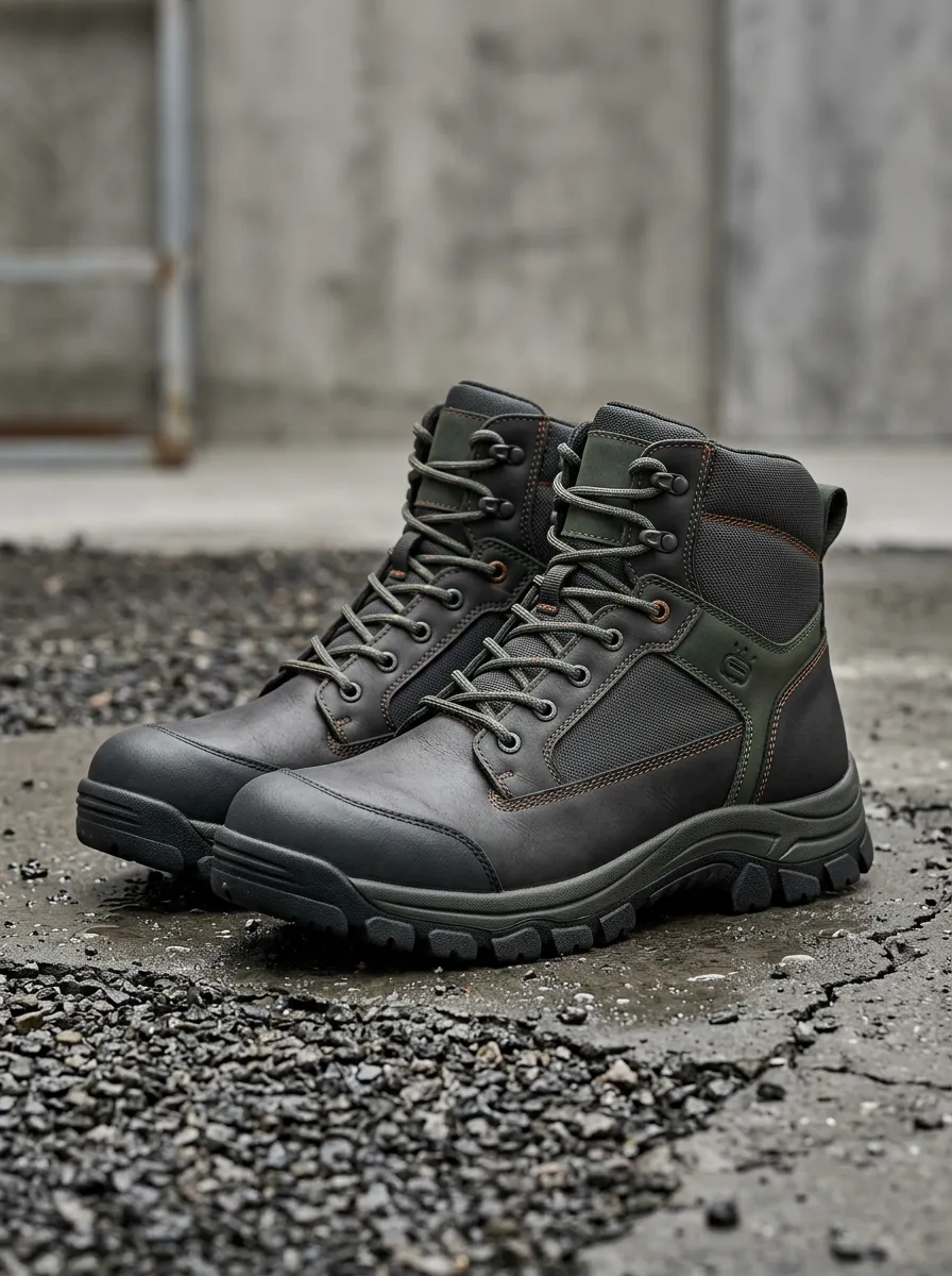 Trail-Ready Tactical Hiking Men's Waterproof Work Boots
