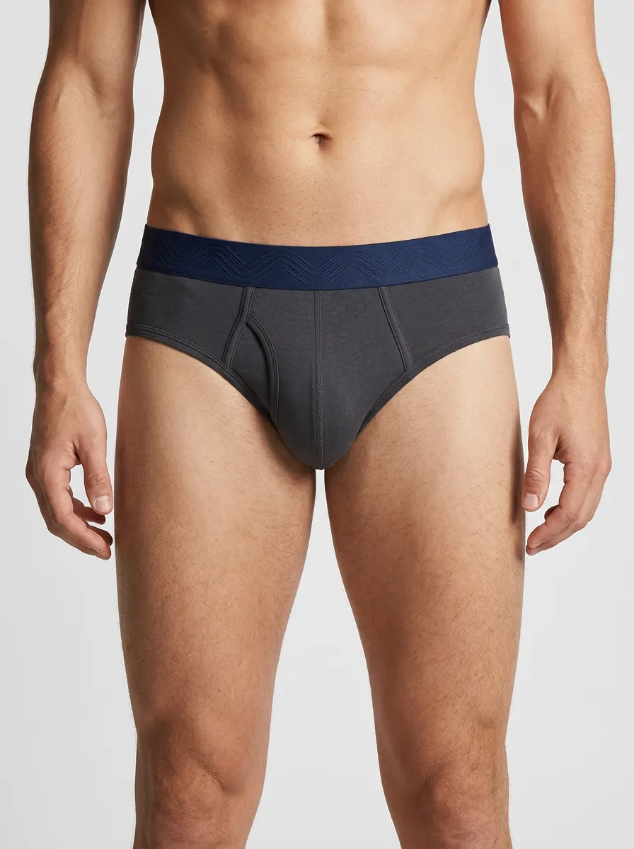 Contoured Elastic Waistband Briefs