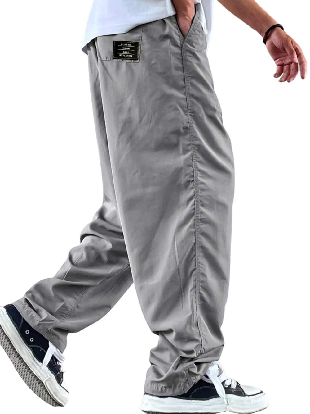 Comfort Fit Casual Trousers