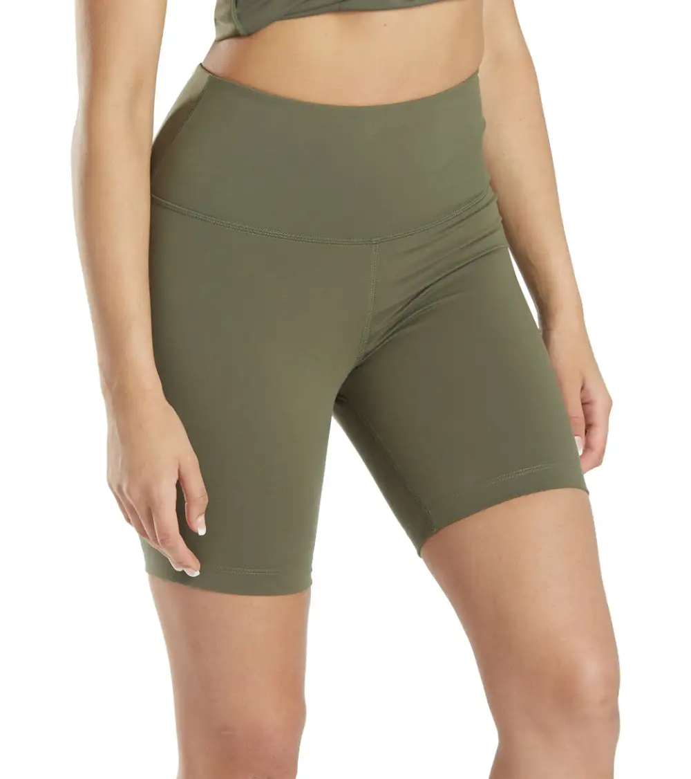 High Rise Biker Yoga Shorts