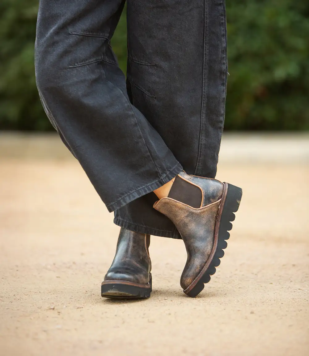Slip-On Platform Chelsea Boots