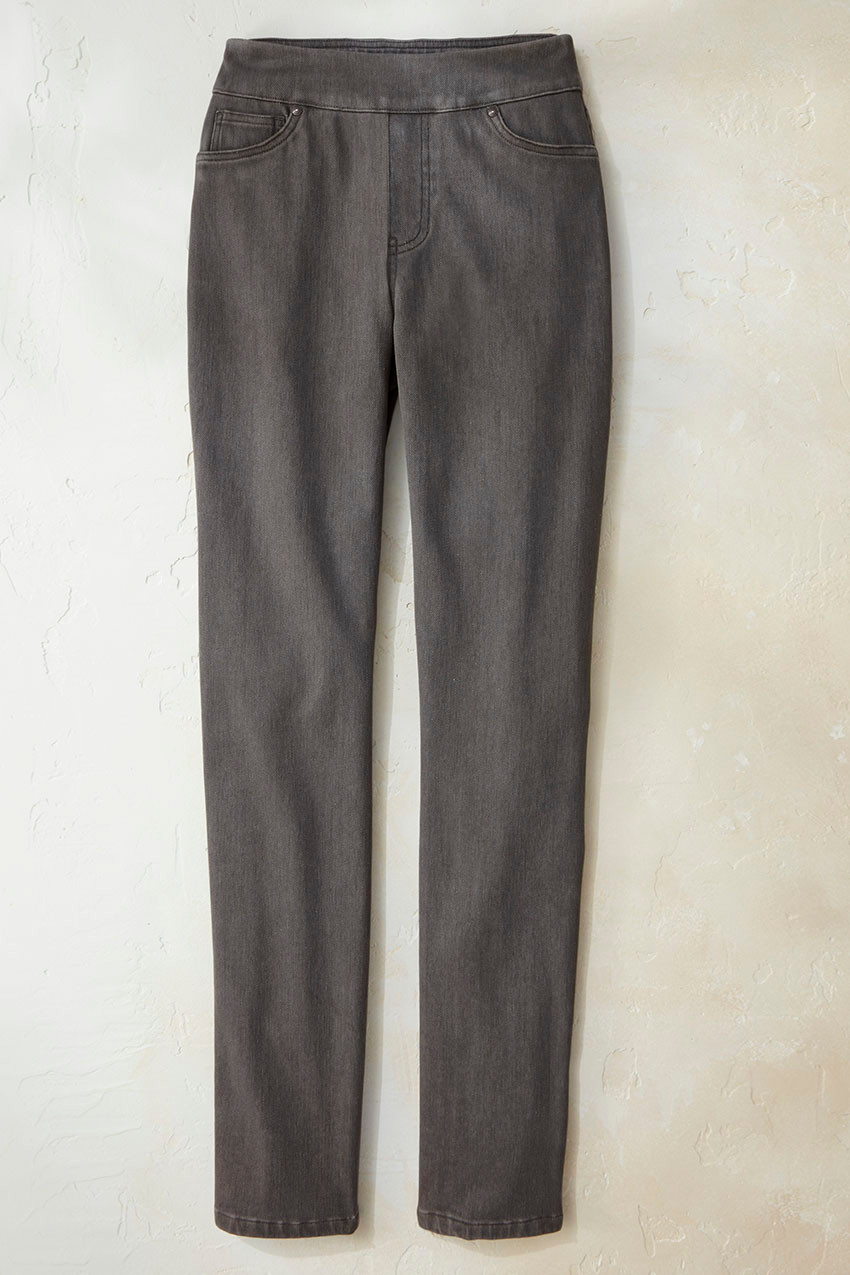 Knit Denim ShapeMe® Slim Leg Jeans