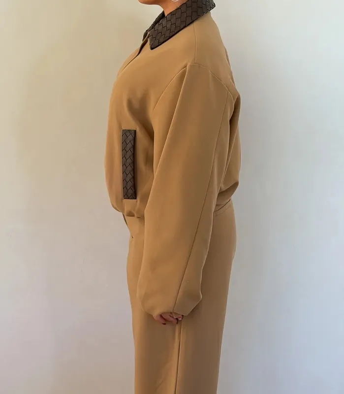 Classic Braided-collar Jacket