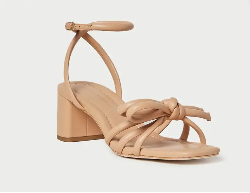 Low Heel Wedge Sandals