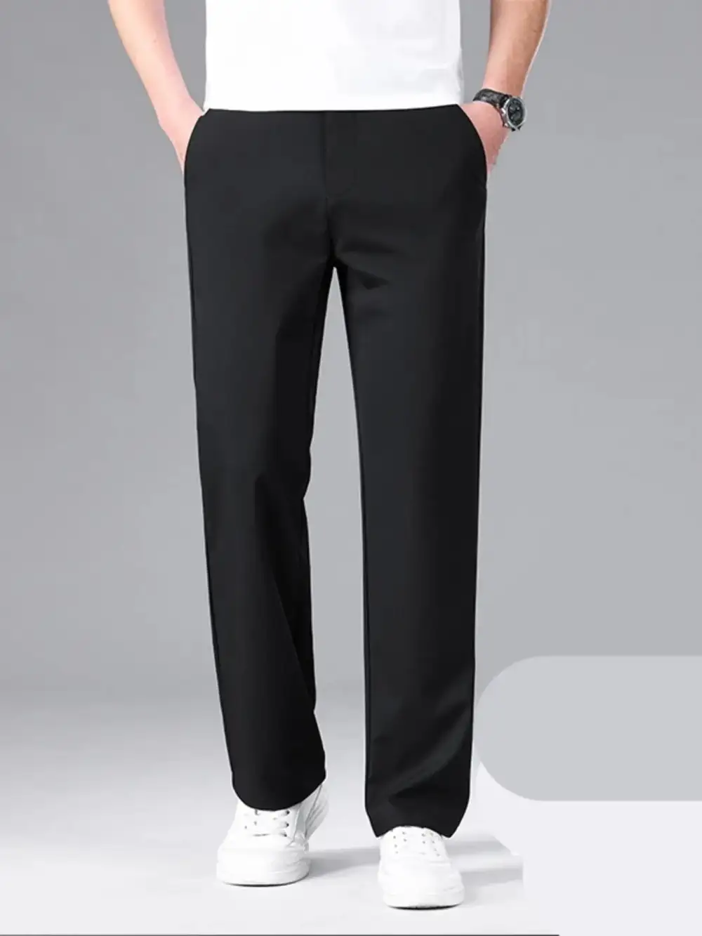 Pocketed Loose Fit Pants