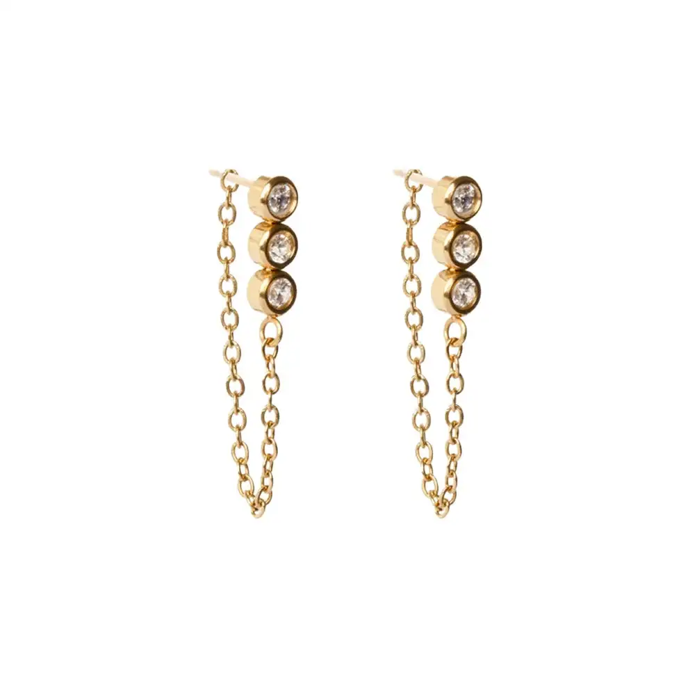 Earrings Zirconium Oxide