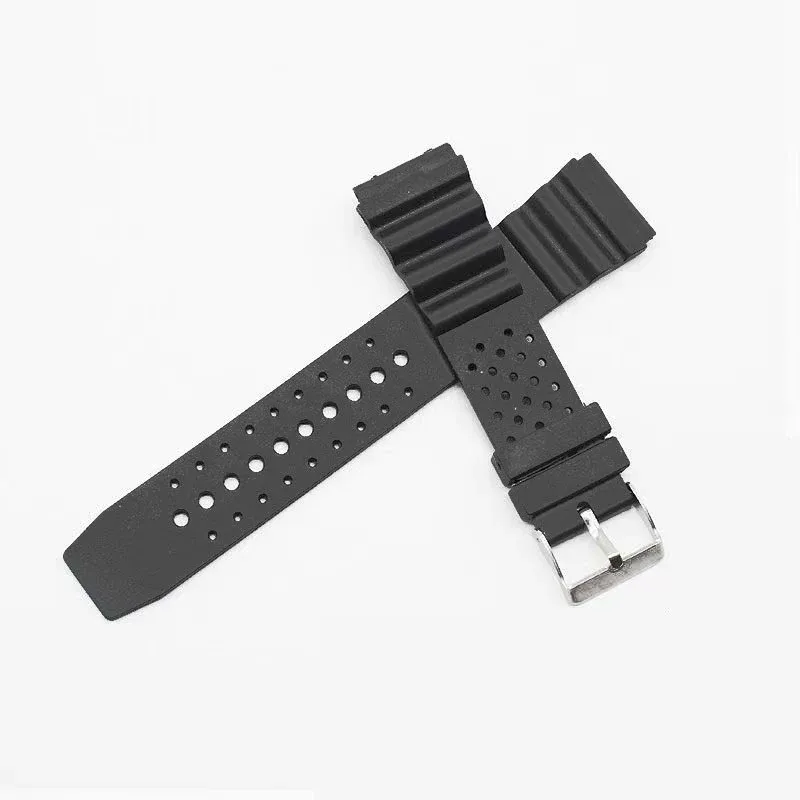 18/20/22mm Silicone Watch Strap – Adjustable Replacement Watch Band