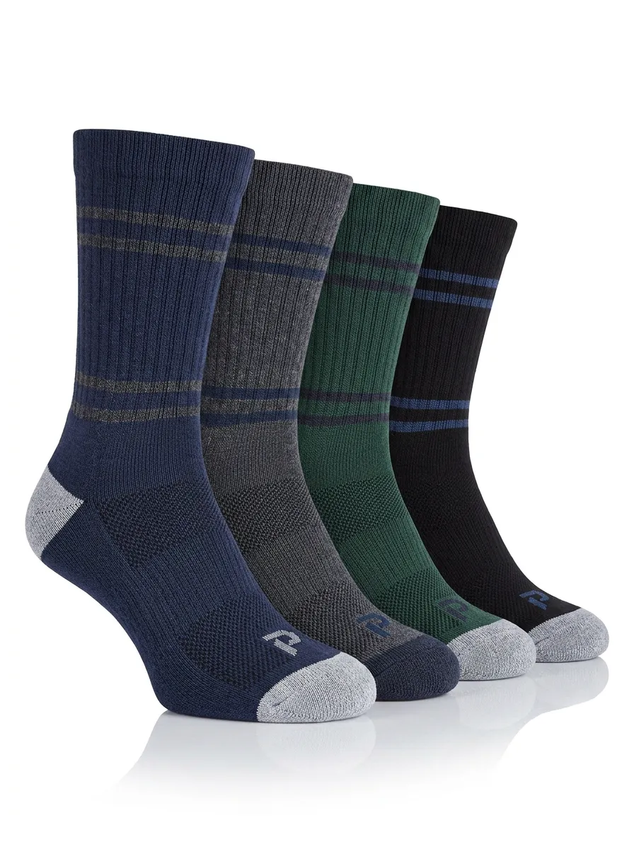 Minimal Men's Four-Pair Long Socks