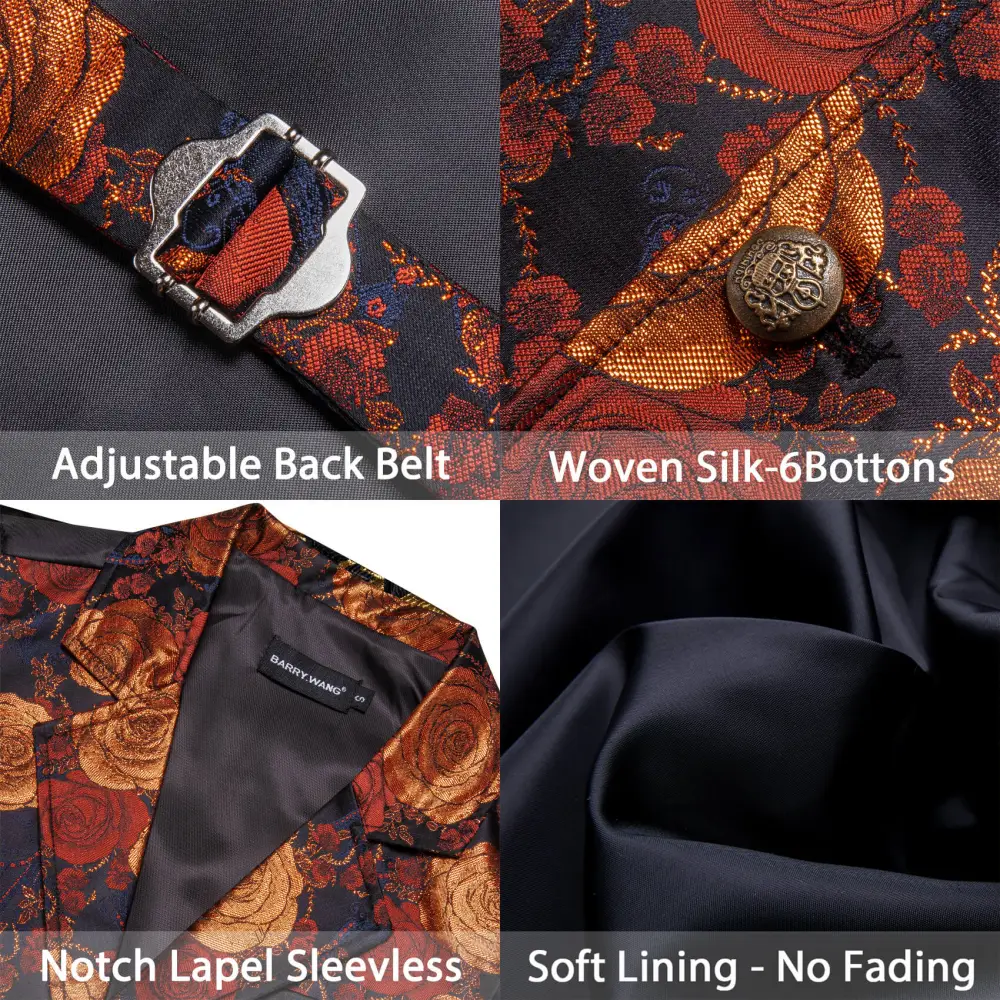Floral Dress Vest
