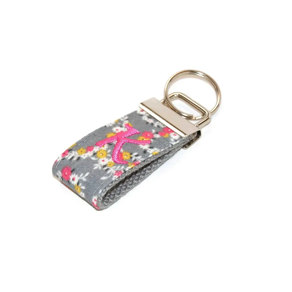 Flower Strings Statement Keychain