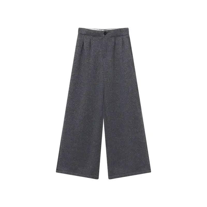 Women's High Waist Wide Leg Straight Leg Pants