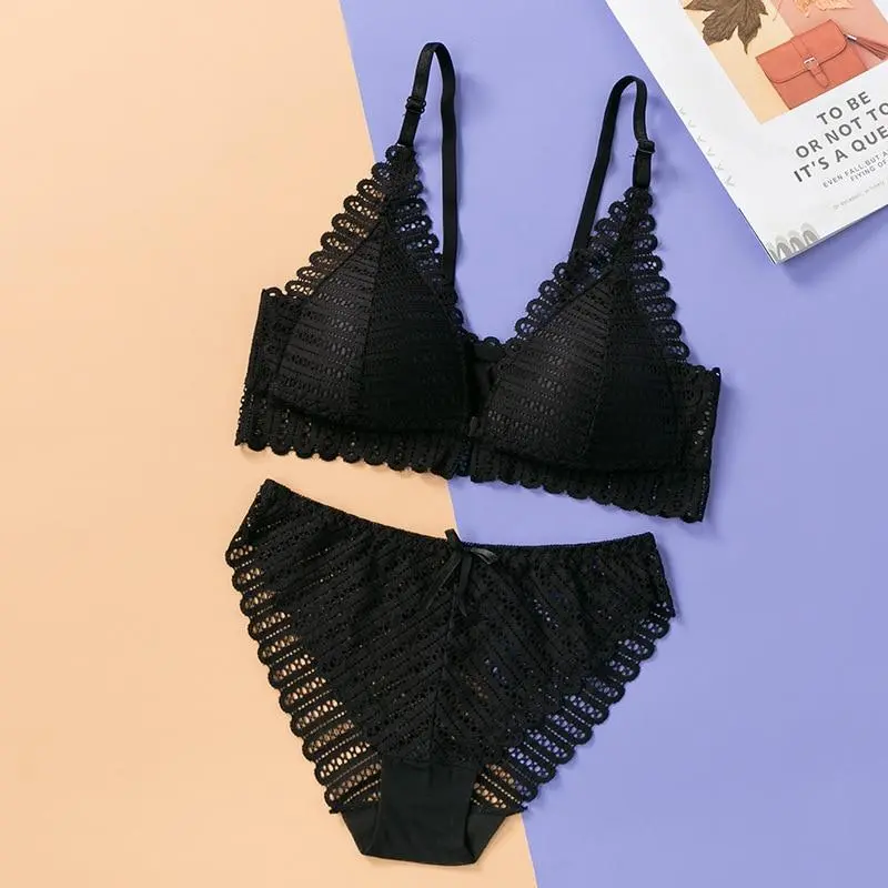 Push-Up Bra and Brief Lingerie Set