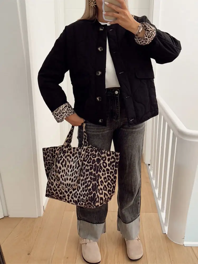 Leopard Print Everyday Coat