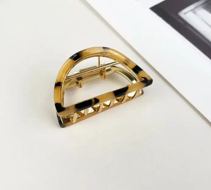 Half Circle Hair Claw Clip