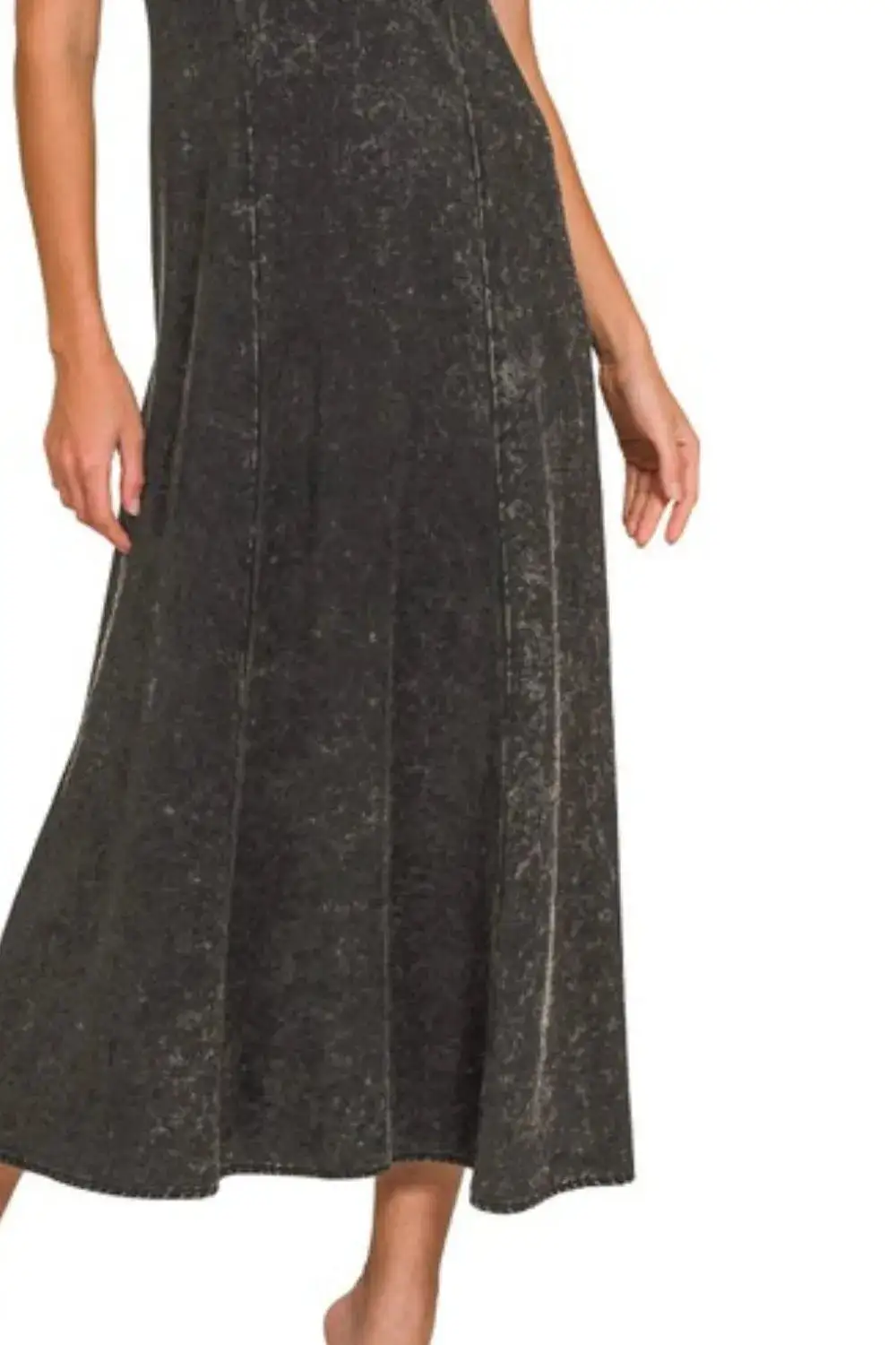 Tencel Mineral Washed Maxi Dress