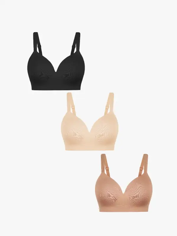 Seamless Wireless Comfort Wide Bra