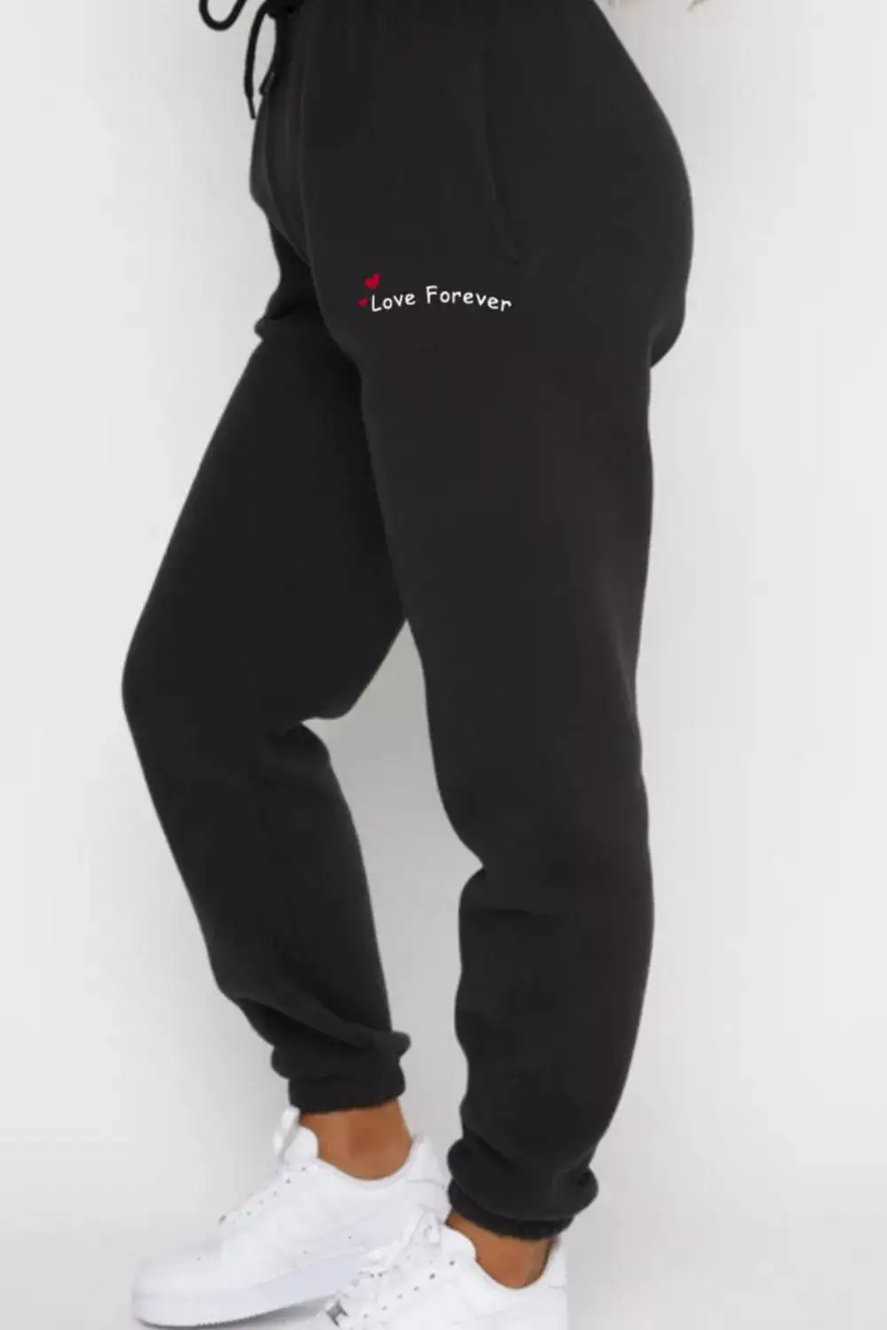 Round Neck Sweatshirt and Joggers Set