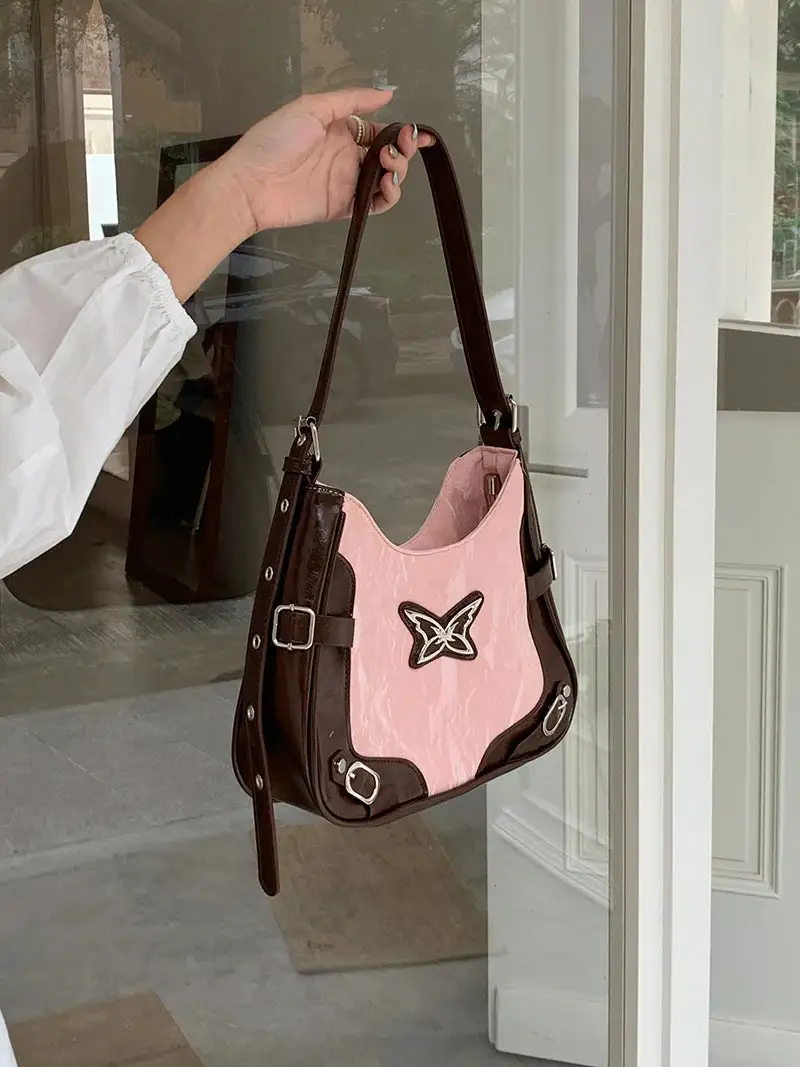 PU Leather Shoulder Bag – Structured Everyday Tote with Adjustable Strap