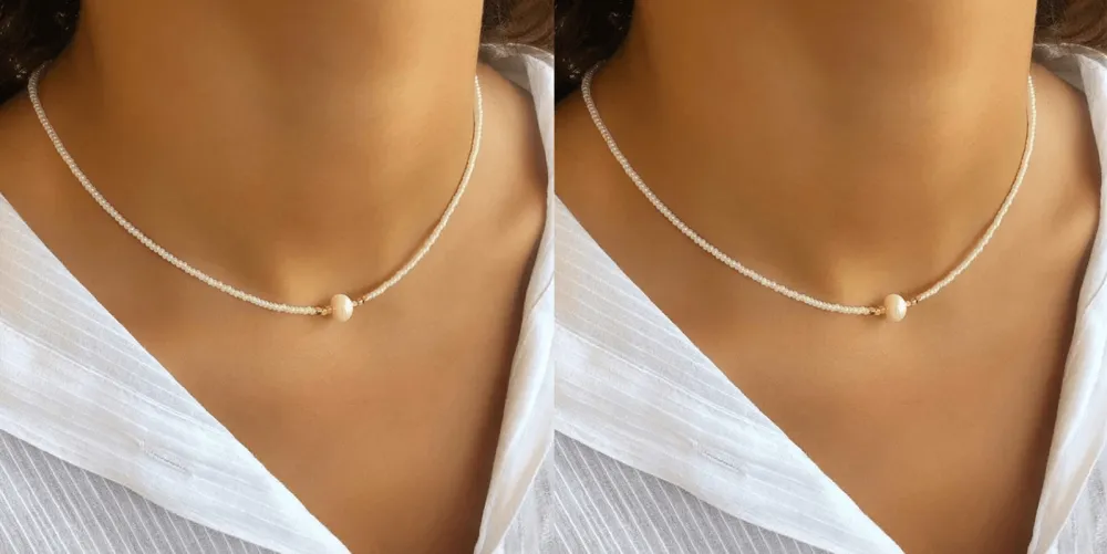 Pearl Detail Necklace