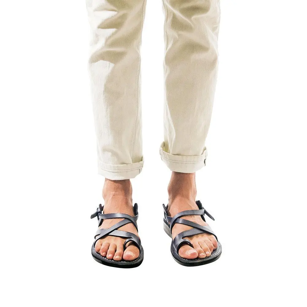 Easygoing Leather Toe Loop Sandals