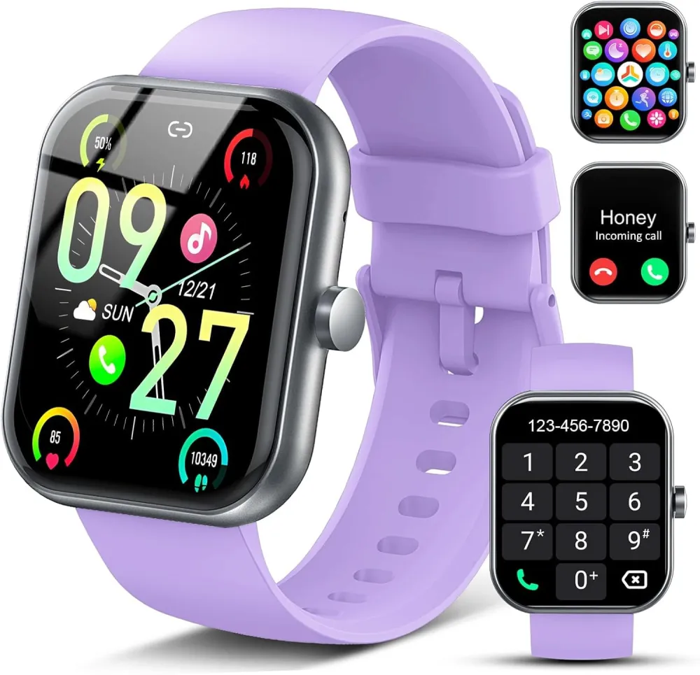 Smart Watch for Men Women (Answer/Make Call), 1.83