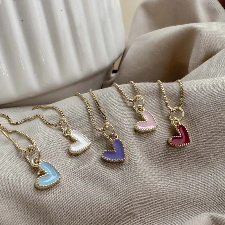 Delicate Polished Love Necklace