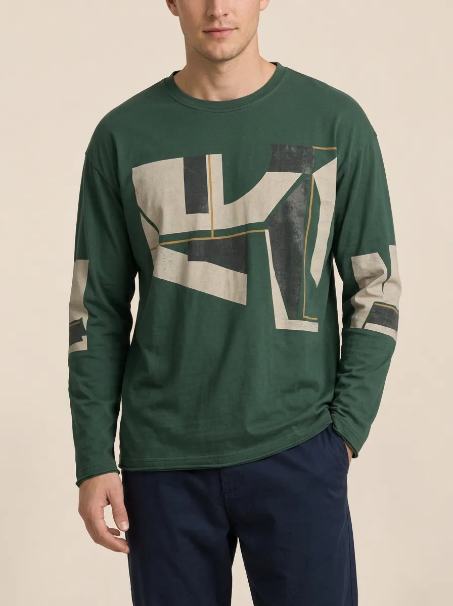 Men's Long Sleeve Easy Wear Smart Layering Shirt