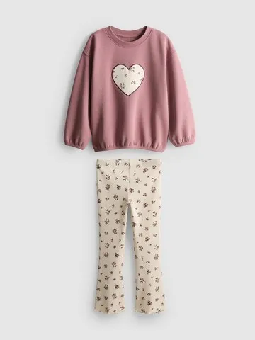 1-9yrs | Sweatshirt and Leggings Set