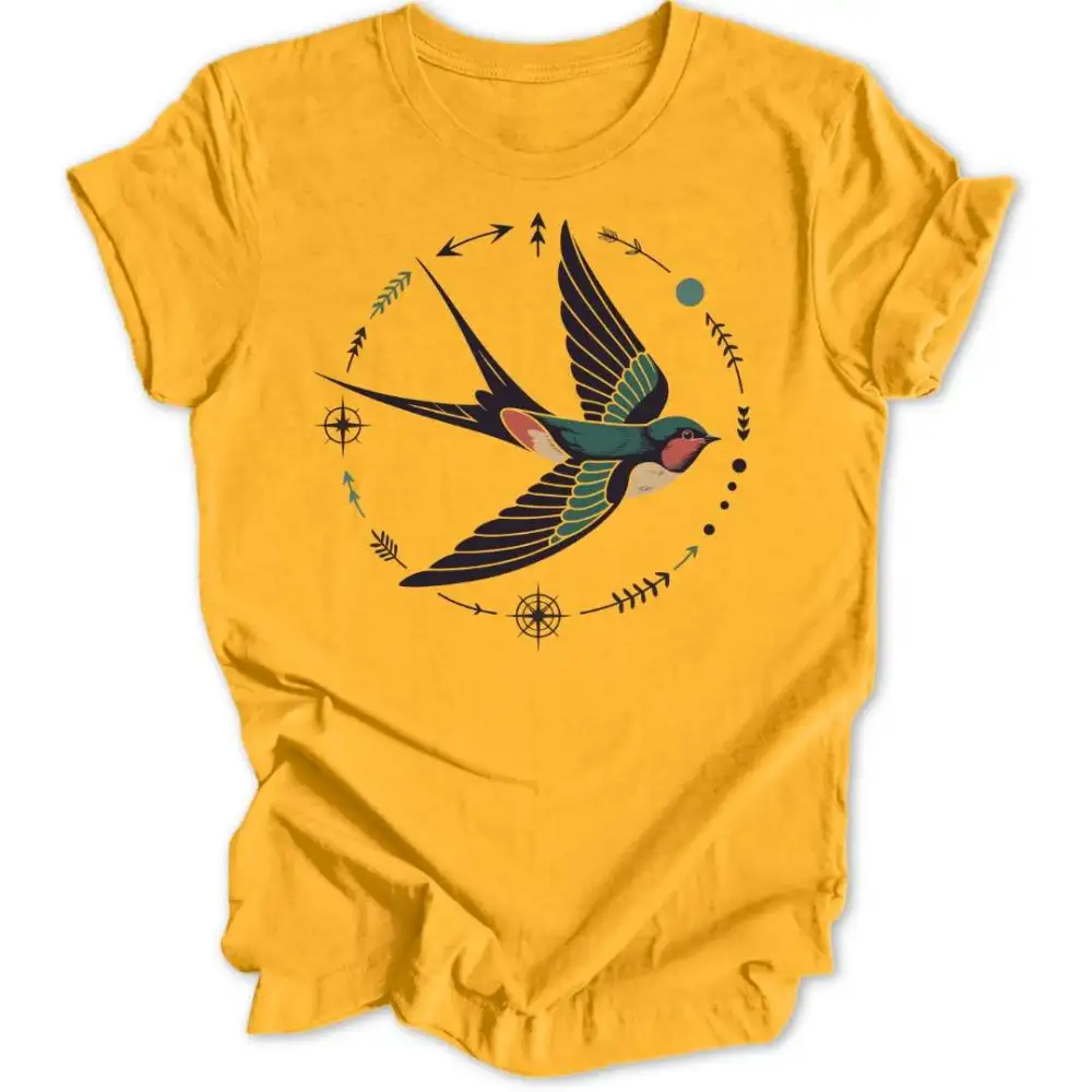 Boho Swallow Unisex T-Shirt