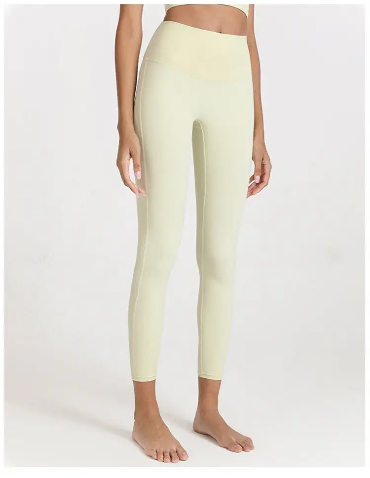 High Waist Pocket Yoga Pants Elastic Soft Quick Dry Leggings