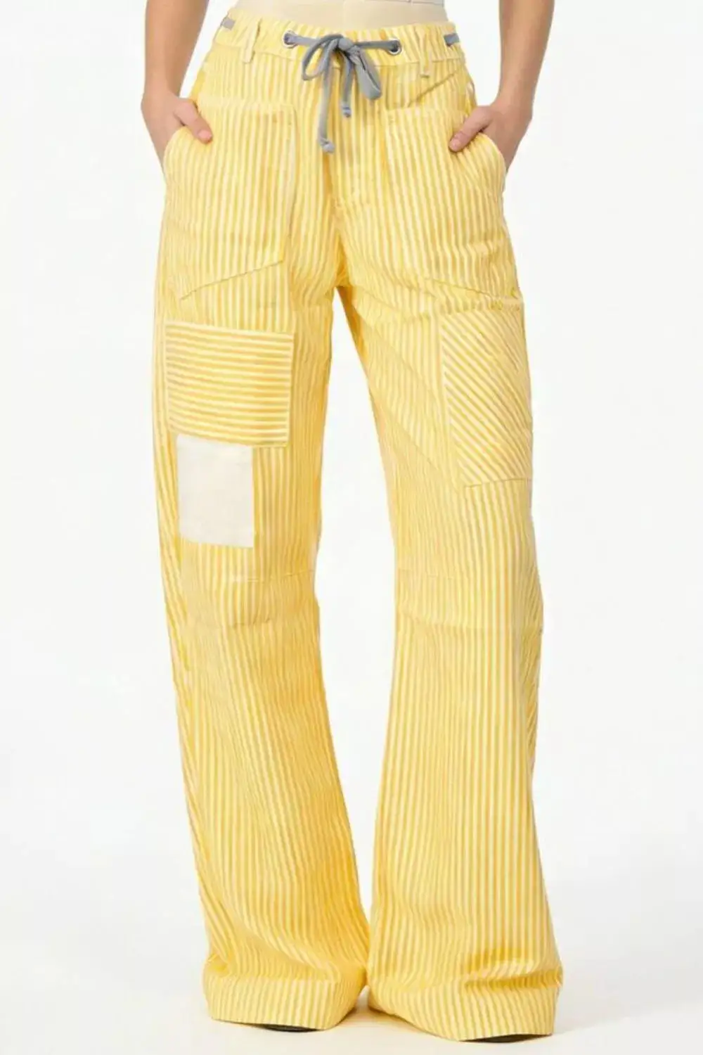 Chic Striped Wide Leg Pants