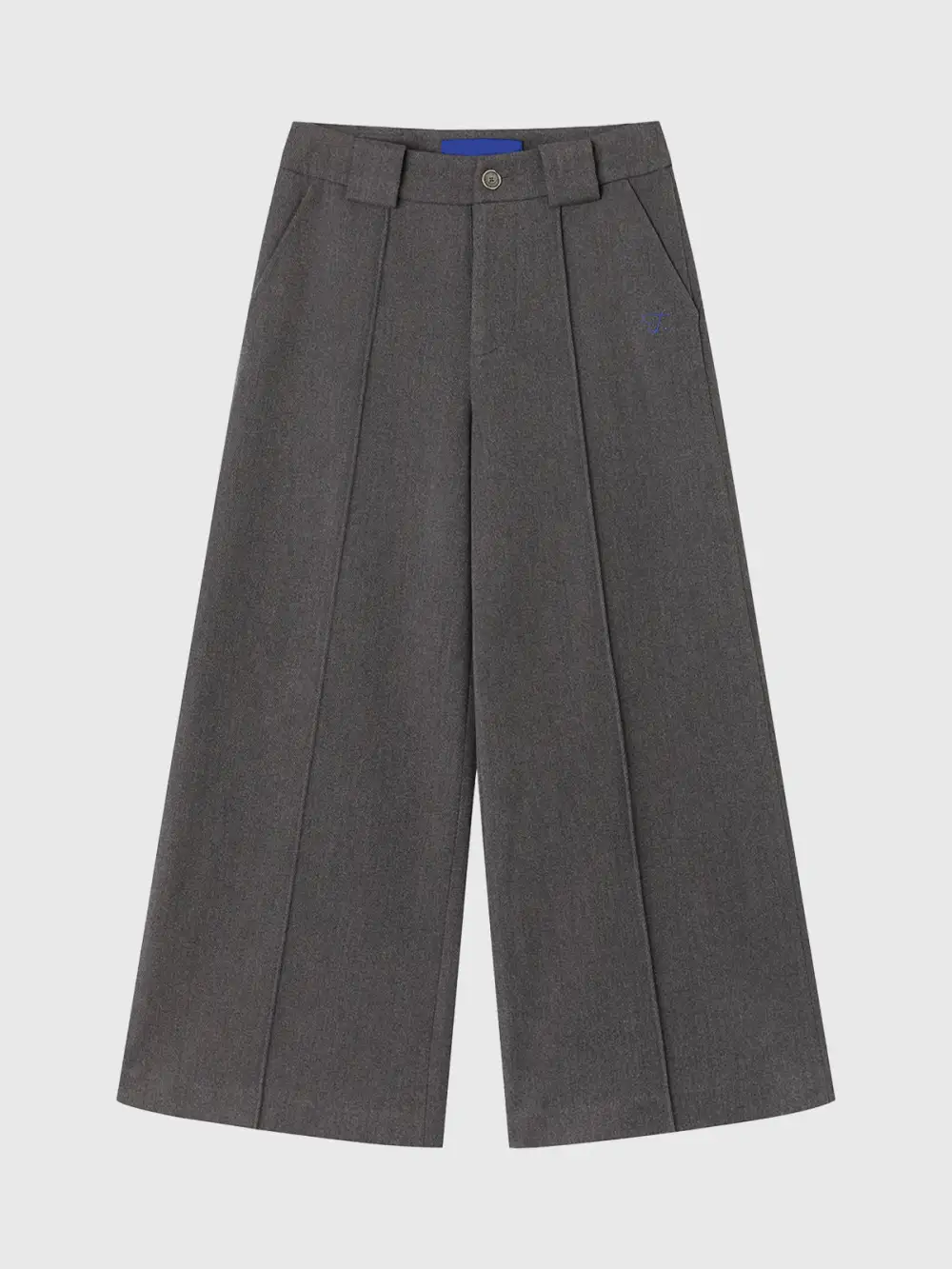 Wide-Leg Striped Pants
