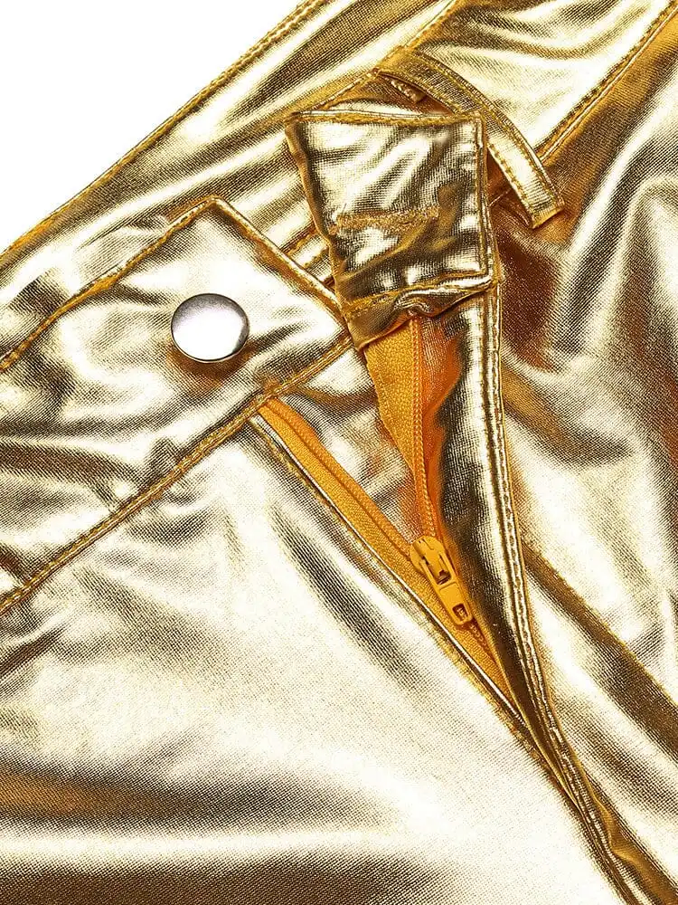 Metallic Shiny Party Pants