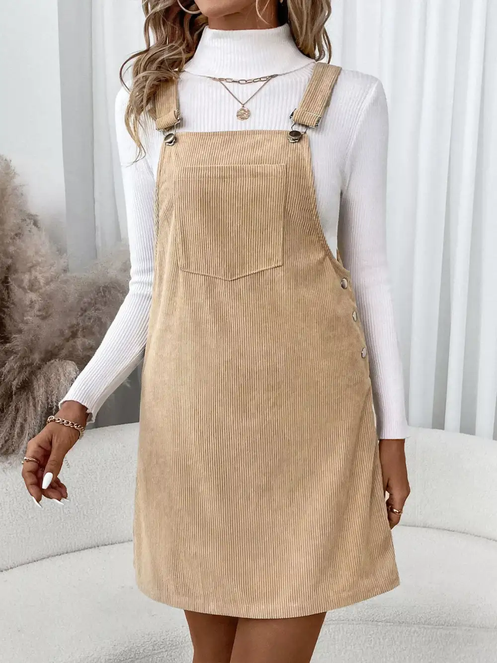 Wearable Corduroy Jumpsuit
