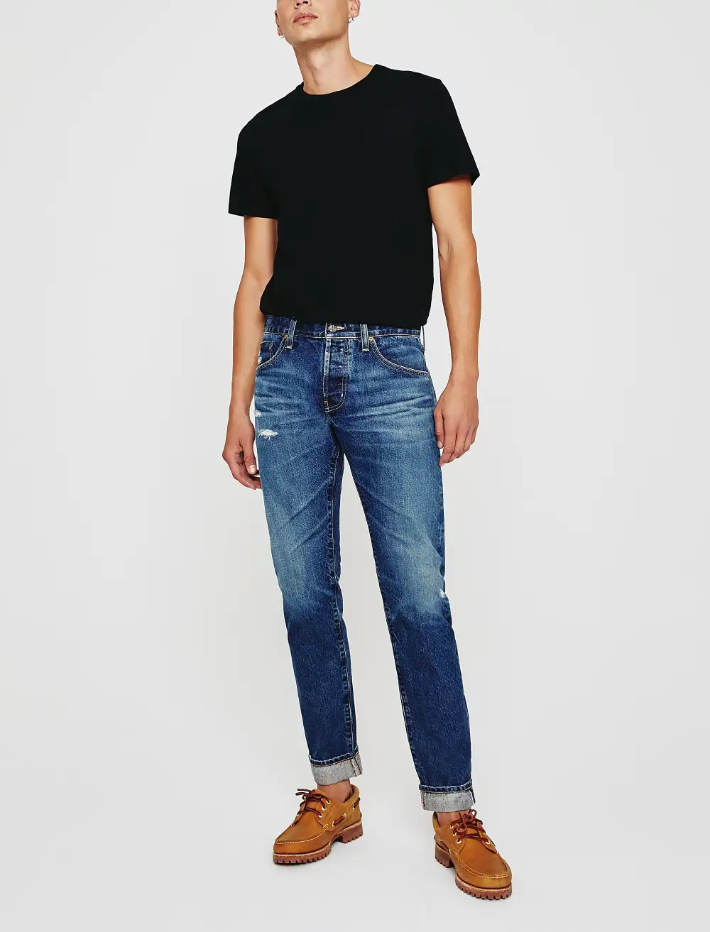 Men's Modern Slim Selvedge Stretch Jeans
