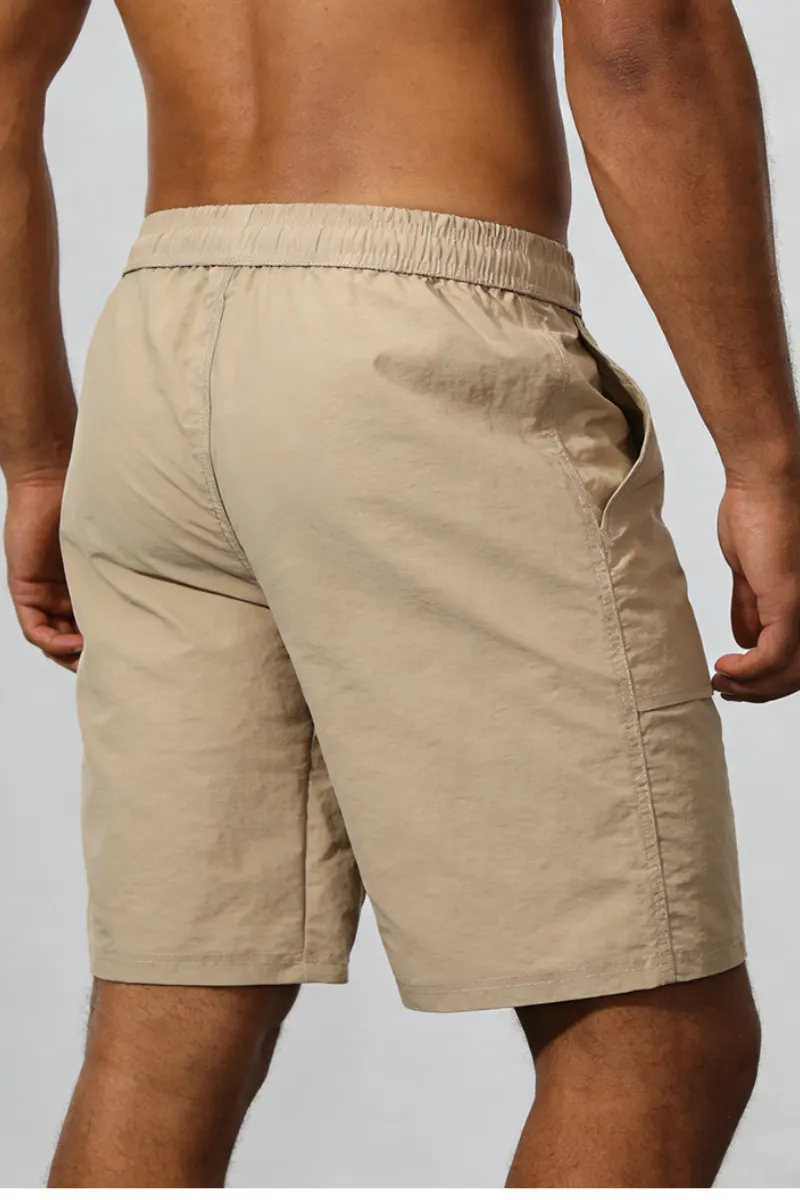 Quick Dry Drawstring Lightweight Athletic Shorts