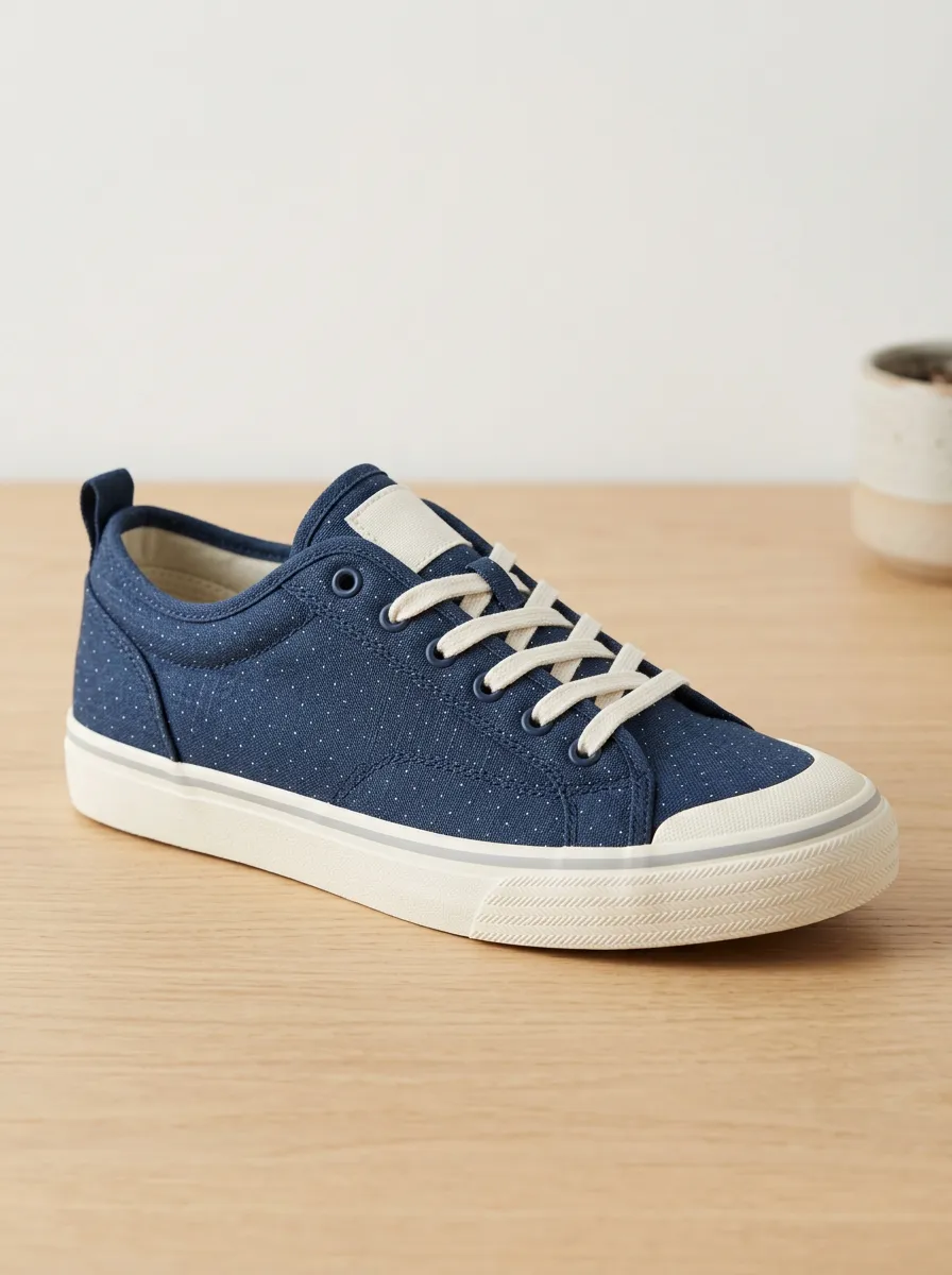 Comfort Graphic Daily Wear Men's Canvas Shoes