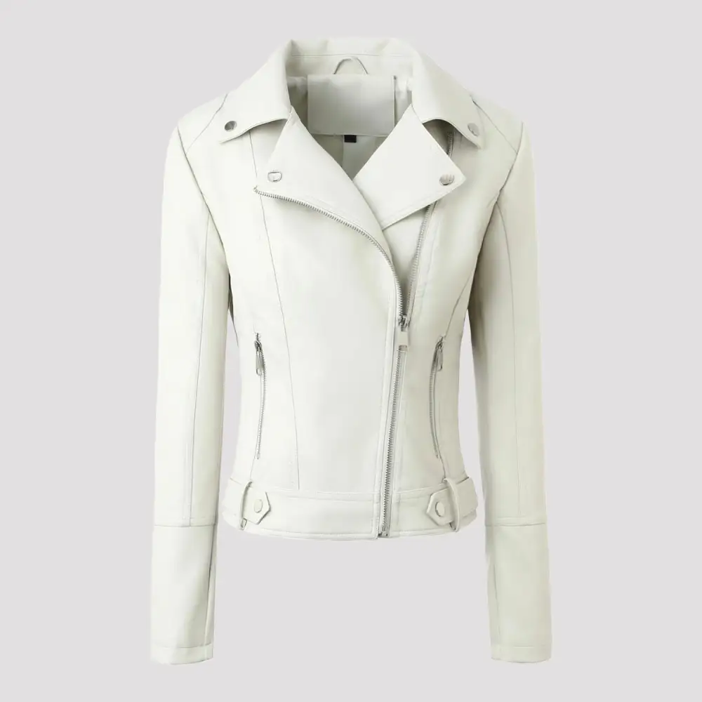 Faux Leather Biker Jacket