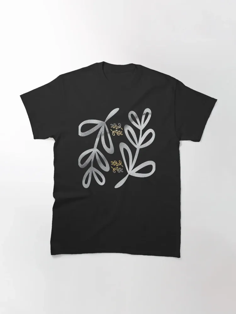 Women's Graphic Floral Print Crew Neck Short-Sleeve T-Shirt
