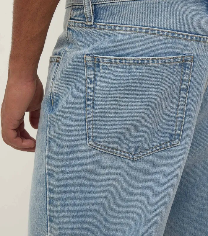 Faded Indigo Relaxed Fit Jeans