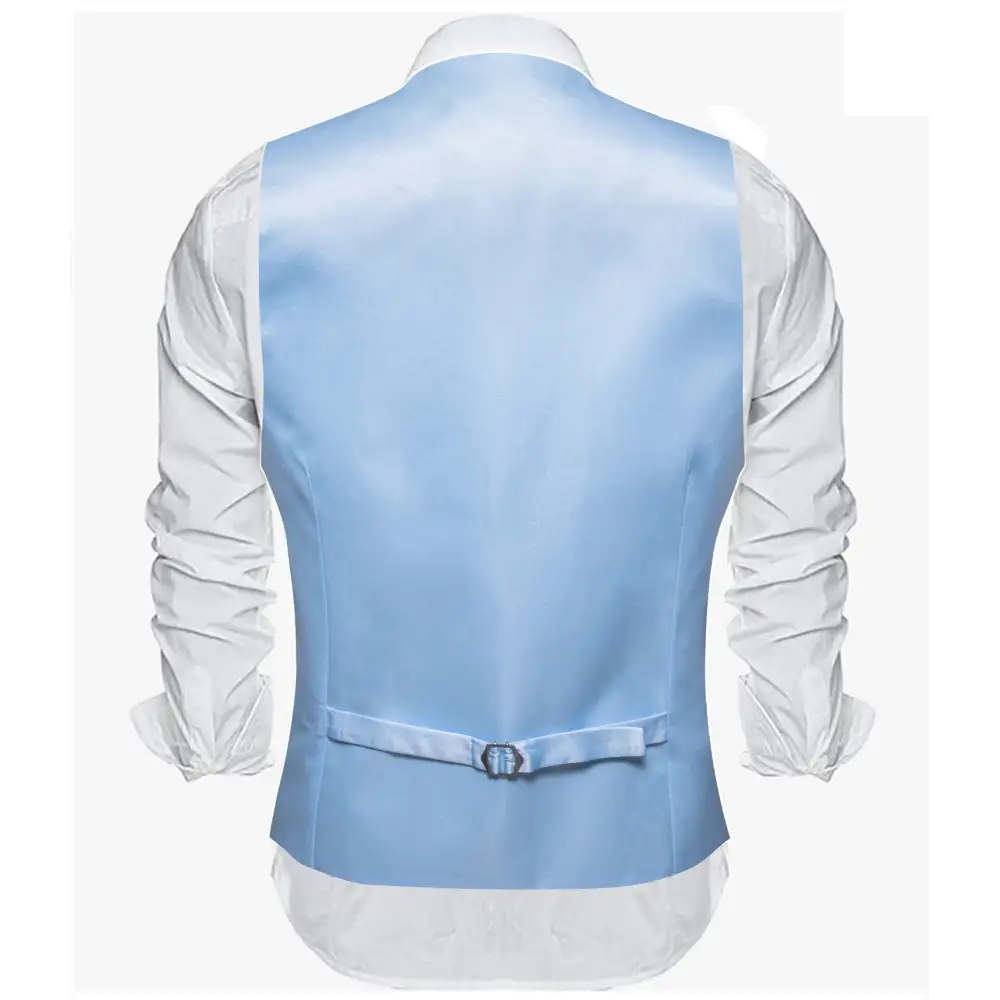 Classic Solid V Neck Casual Dress Vest