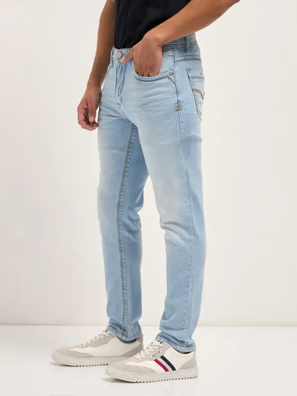 Stretch Pocket Lightweight Jeans