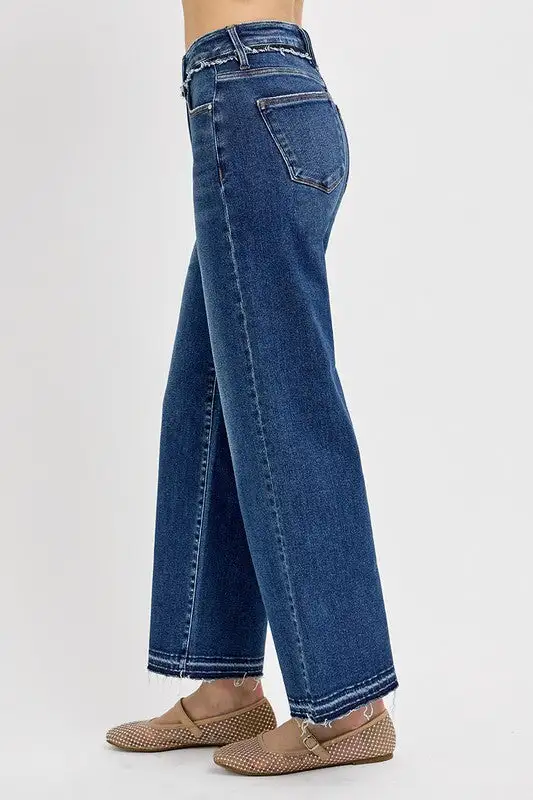 Casual Flare Leg Denim Jeans