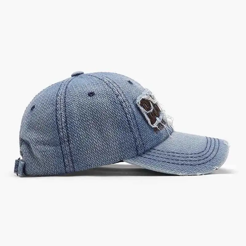 Letter Adjustable Cotton Hat