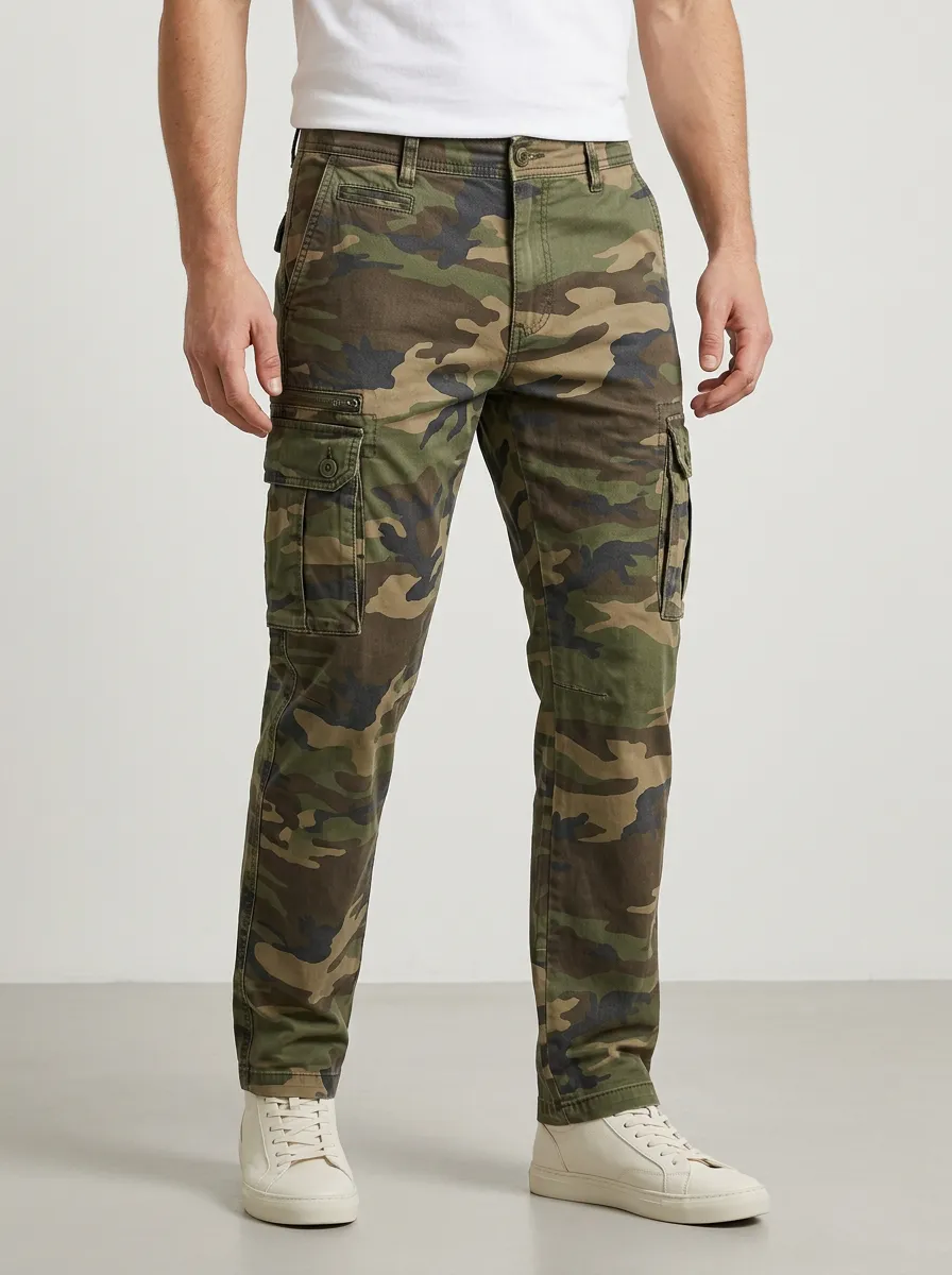 Field-Utility Camouflage Tactical Camouflage Cargo Pants