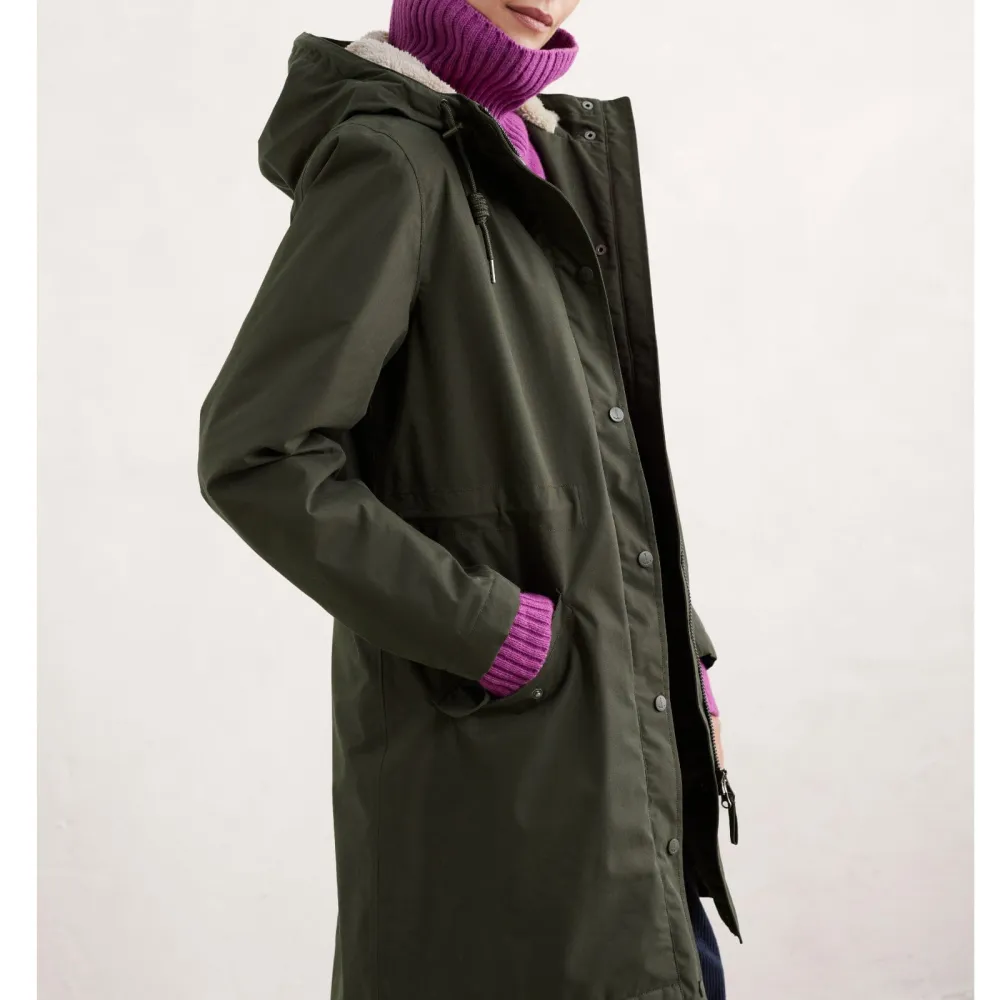 Raincoat Parka Waterproof Women's Coat